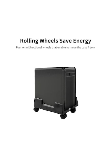 Teltree Masaüstü Bilgisayar Kasa Taşıyıcı, Yüksekliği Artıran, Genişliği Ayarlanabilir, Frenli Tekerlekli Alçı, Ev Ve Ofis Kullanıma Uygun