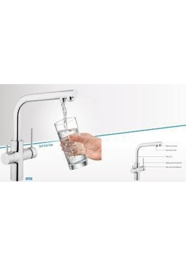 Artema Split A42144 Dual Flow Eviye Bataryası Krom