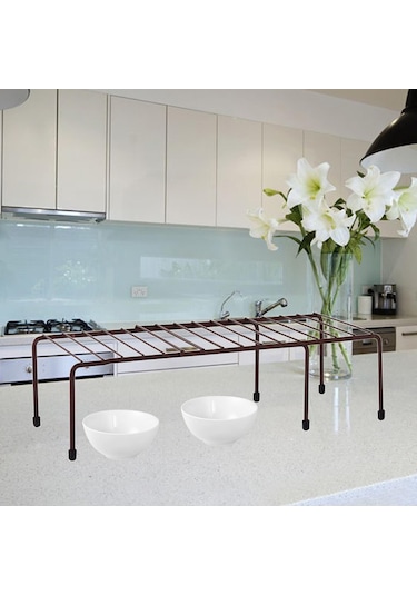 Suntek Mutfak Raf Düzenleyici Tutucu Baharat Koyu-kahverengi Koyu Kahverengi