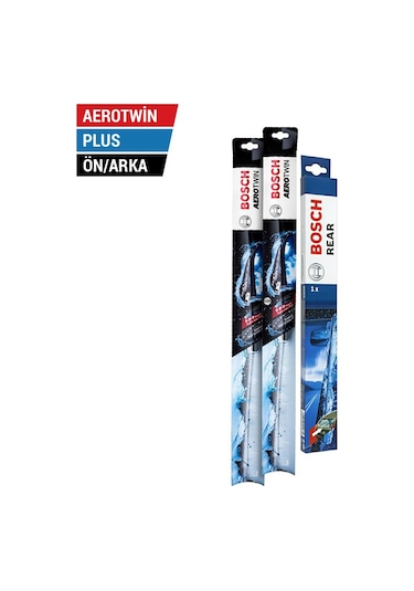 Vw Tiguan Ön Arka Silecek 2016-2021 Bosch Aerotwin Plus
