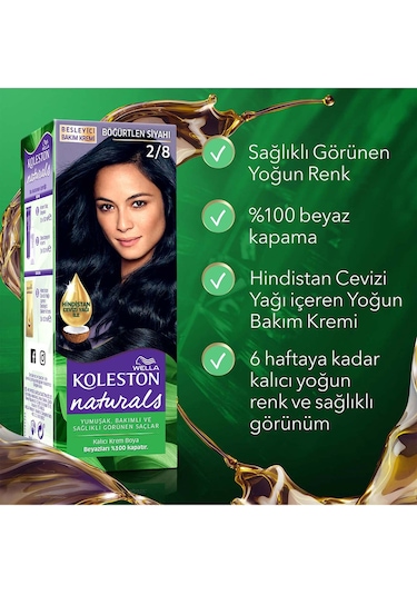 Koleston Naturals Boya 2/8 Böğürtlen Siyahı