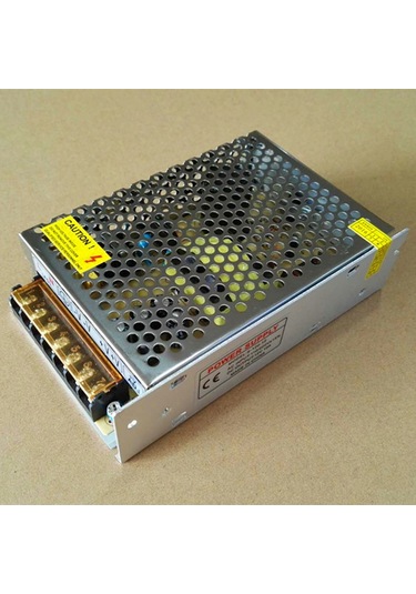 Gajeena 12v 10a 120w Alüminyum Kasa Anahtar Güç Kaynağı, Aşırı Yük/kısa Devre Korumalı, Cctv Kamerası Ve Led Işıklar İçin Sabit Voltaj
