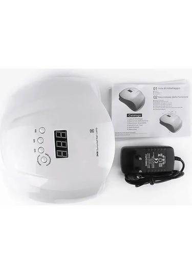 Cloody X54 Watt 57 36 Led Uv Led Kalıcı Oje Protez Tırnak Kurutucu Lamba