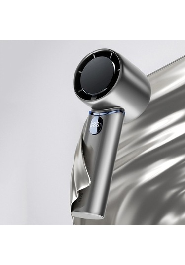 El Tipi Türbin Fanı 7zxxrk Gri