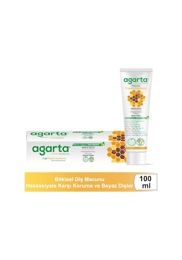 Agarta Doğal Propolis Özlü Diş Macunu 100 ML