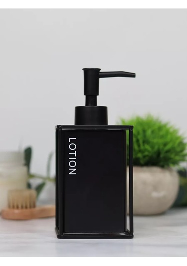 Denezo Seramik Sıvı Sabun Dispanseri, Banyoda Kullanım İçin Dağıtıcı 211382809 Siyah