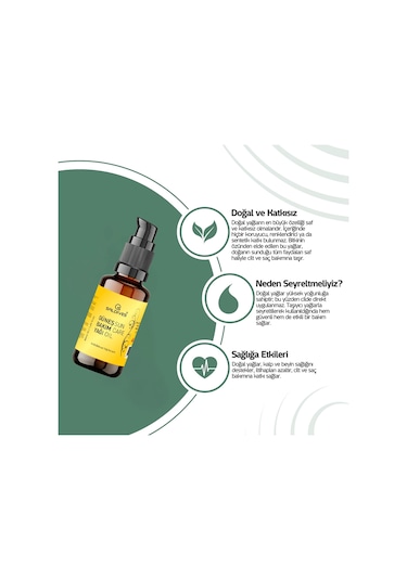 Güneş Bakım Yağı 50 Ml