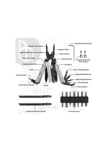 B/bury Çok Amaçlı Pense -pro Bı2045