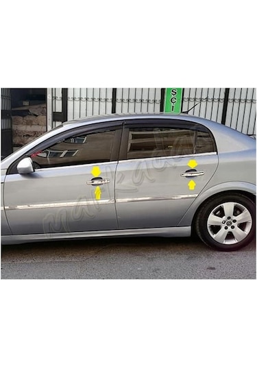 Markadan Opel Vectra C Krom Kapı Kolu 2002-2009 4 Kapı  Paslanmaz