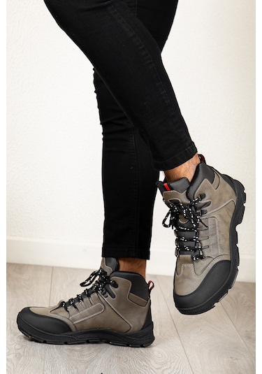 D00201 Garantili Ürün Soğuk Geçirmez Erkek Bot Kum