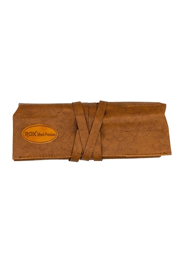 Rox Wood 0125 Deri Çantalı Premium Iskarpela Seti 12 Parça