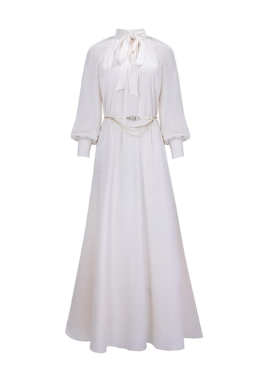 Senna Emma Dress Ekru Ekru