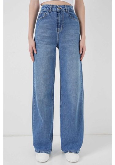 Gabria Bol Paça Jean Pantolon Mavi