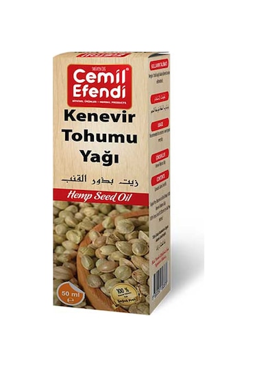 Kenevir Tohumu Yağ 50 Ml.