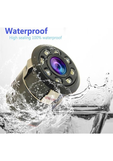 Audiomax Geri Görüş Kamerası Ir Ledli Gece Görüş Park Çizgi