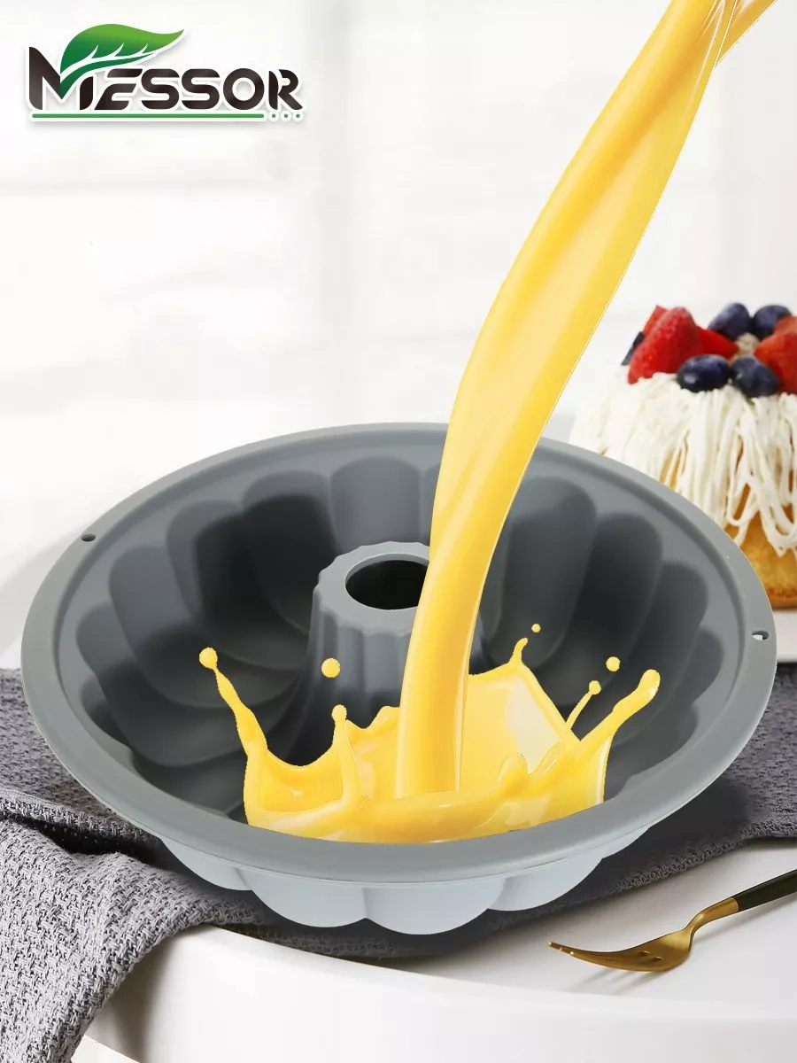Messor Silikon Kek Ve Pişirme Kalıbı 216966047 Gri