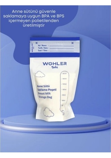 Wohler Anne Sütü Saklama Poşeti 25'li