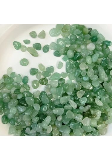 Willowhaven Yeşil Aventurin Taşı 190g 5-7mm Akvaryum Saksı Bahçe Dekorasyon