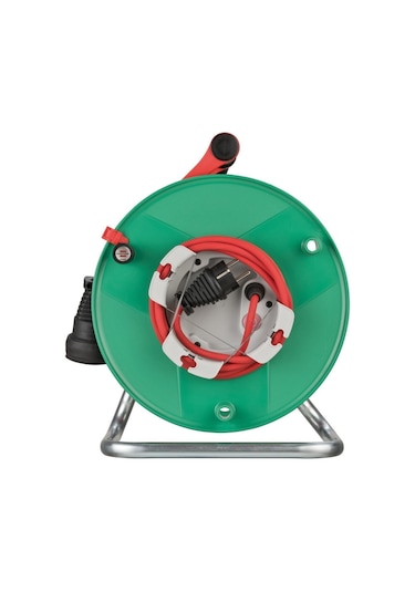 Brennenstuhl Garant G Bretec Serisi Ip44 Lisanslı Cablepilot 38+2 Metre Bahçe Ve Dış Mekan İçin Makaralı Kablo