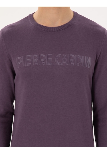 Pierre Cardin Erkek Mor Kazak /triko 50296419-vr038 Mor