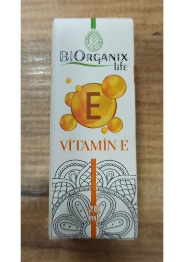 Biorganix Life E Vitamini Yağı 20 ML