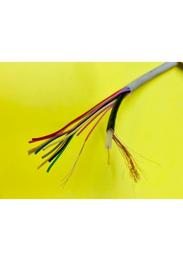 Audio Görüntülü Diafon Kablosu G-10 12 0.25+75Ohm
