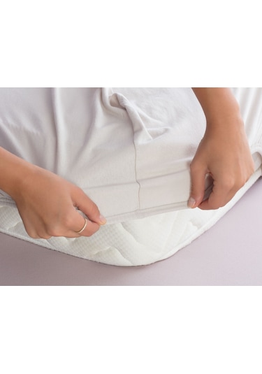 Madame Coco Valeria King Size Lastikli Penye Çarşaf Çpe-03kıng Sıze-taş Taş Diğer