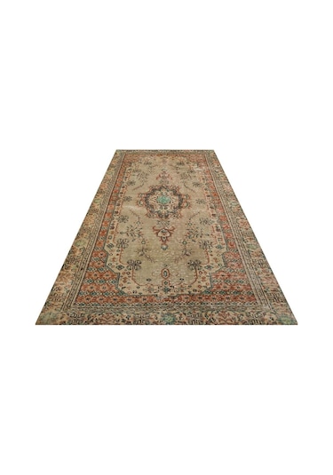 Eşsiz Anadolu Vintage Eskitme El Dokuma Halı 170 X 290 Cm 9110
