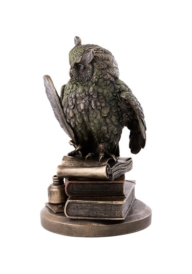 Kitap Üzerinde Baykuş Biblosu