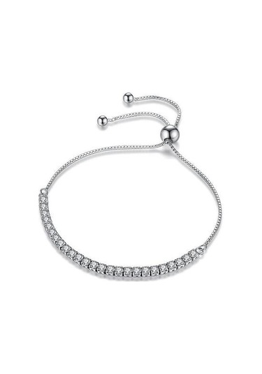 925 Ayar Gümüş Köpüklü Strand Bilezik Altın - Gümüş