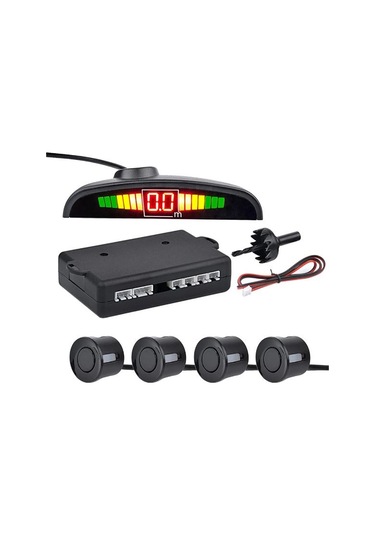 GPR AUTO PARTS TÜRKÇE KONUŞAN PARK SENSÖRÜ LED GÖSTERGELİ SİYAH