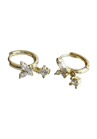 Masaliko Tio Gümüş Küpe Ms3196, 925 Ayar Gümüş Altın