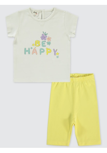 Civil Baby Kız Bebek 3'lü Takım 6-18 Ay Renkli Çok Renkli