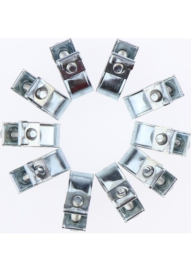 Pazly Yakıt Suntek Kelepçeleri Hortum Dizel Borusu Boru Benzinli 10x Qm 0.5 MM