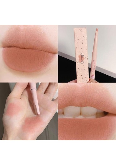 Süt Mat Pürüzsüz 3D Dudak Kalemi 09