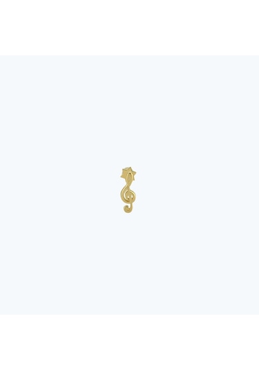 Altınbaş Altın Tragus Sol Anahtarı Piercing Trgsbt013-25854 Altın