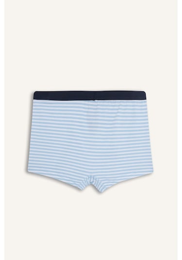 Defacto Erkek Çocuk Çizgili 3lü Boxer E1572a825aube107 Mavi