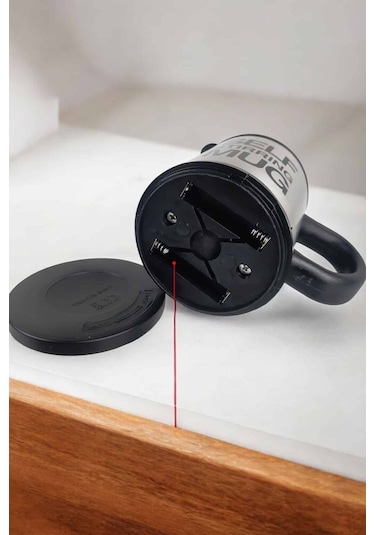 Yazılı Mug Karıştırıcı Özelliği Ve Paslanmaz Çelik Renkli