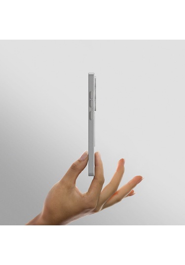 Galaxy Uyumlu S25 Ultra Kılıf Magsafe Uyumlu Amazingthing Minimal Air Serisi Kapak Titanyum - Gri