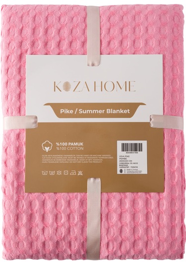Viva %100 Pamuk Pembe Pike 200x220 2605 Pembe