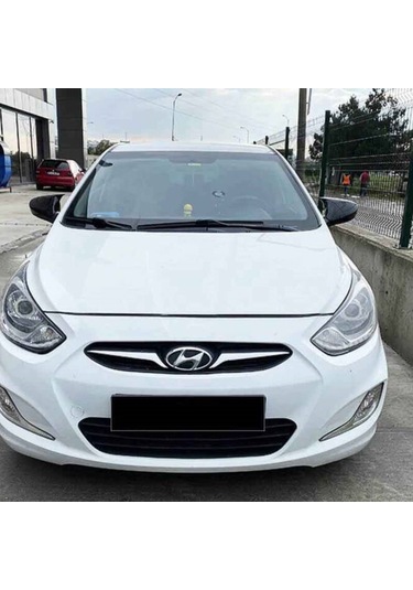 Hyundai Accent Blue Sinyalli Batman Yarasa Ayna Kapağı Piano Black / 2011-2019