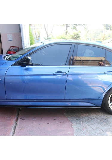 Cappafe Bmw F30 Marşpiyel Alt Çıta Set Performans Parlak Siyah 2