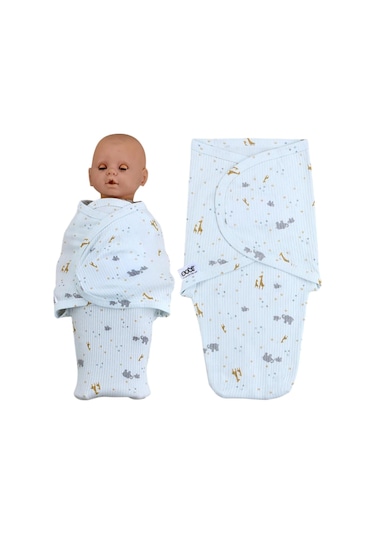 Sebi Yenidoğan Bebek Kundak 72096 Mavi