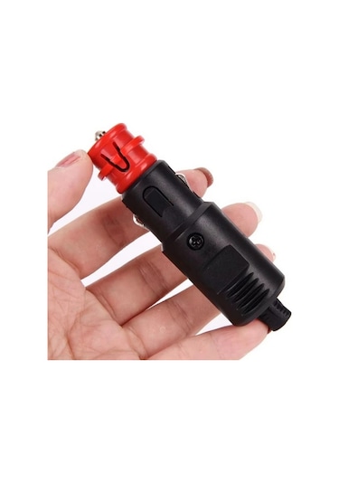 Ic-246b-7 Çakmak Fişi Ledsiz Sigortalı - Avrupa Tipi