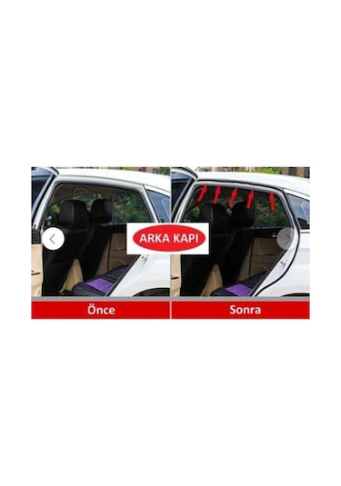 Oto Kapı Bagaj Ve Kaputlar İçin Ses Isı Ve Toz Yalıtım Fitili 5 M