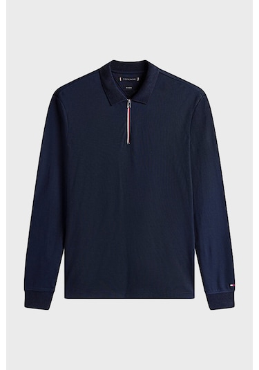 Tommy Hilfiger Erkek Polo Yaka Sweat Mw0mw40302 Dw5 Lacivert Lacivert