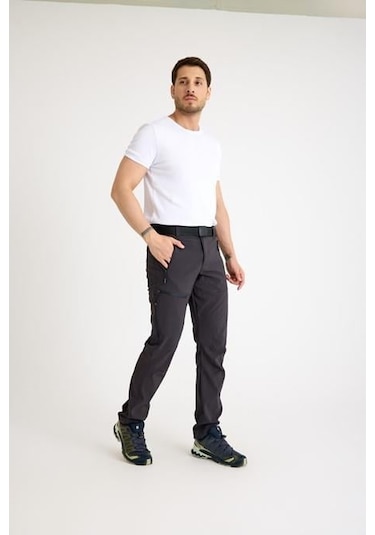 Q&steinbock Crixsus Erkek Outdoor Pantolon-31269 Koyu Gri
