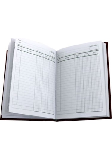 Bayındır Cari Hesap Defteri 12X17 80 Yaprak 1 Adet