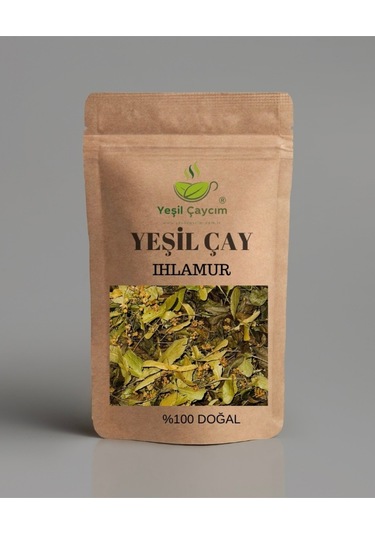 Ihlamur Yaprak Rize Yeşil Çay Harmanı El Yapımı25 Gr