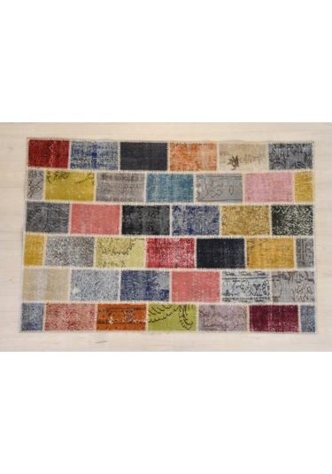 Patchwork El Örgüsü Anadolu Halısı – Special (424041647)
